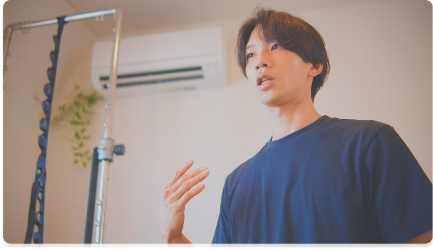 カウンセリングの様子| 東京世田谷の自費リハビリRehealth | 脳卒中・整形外科後遺症・パーキンソン病 | マシンピラティス